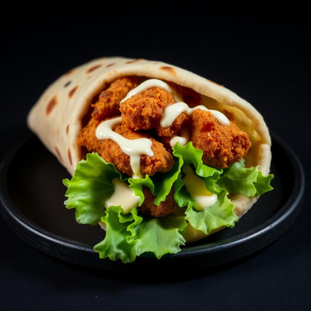 Zinger Paratha Roll